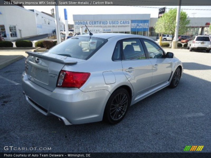 Spark Silver Metallic / Carbon Black 2011 Subaru Impreza WRX Sedan
