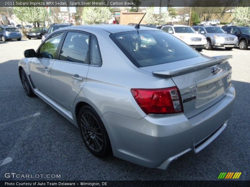 Spark Silver Metallic / Carbon Black 2011 Subaru Impreza WRX Sedan