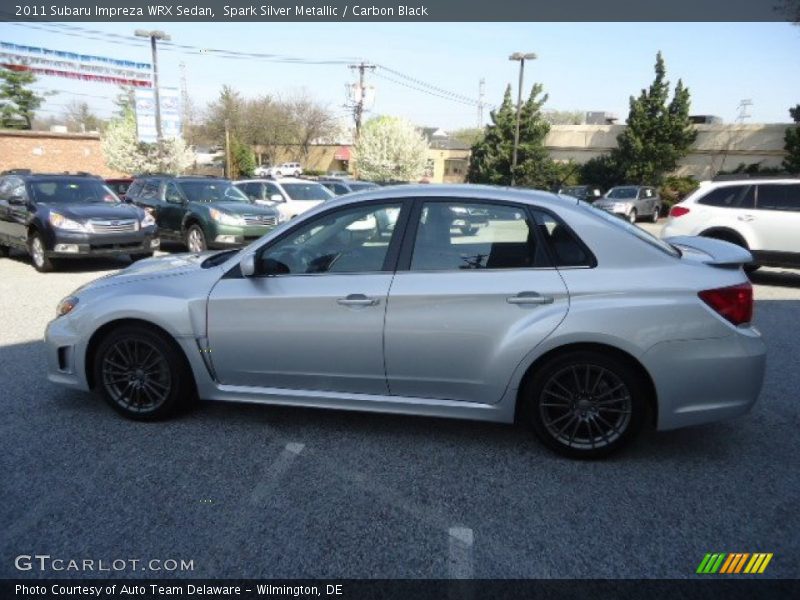Spark Silver Metallic / Carbon Black 2011 Subaru Impreza WRX Sedan