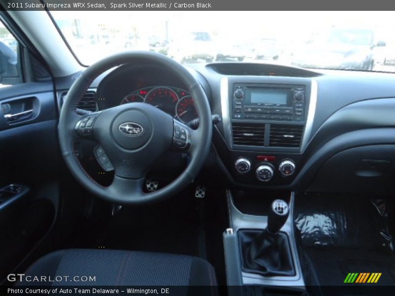 Spark Silver Metallic / Carbon Black 2011 Subaru Impreza WRX Sedan