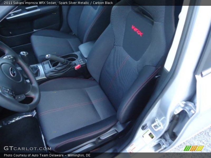 Front Seat of 2011 Impreza WRX Sedan