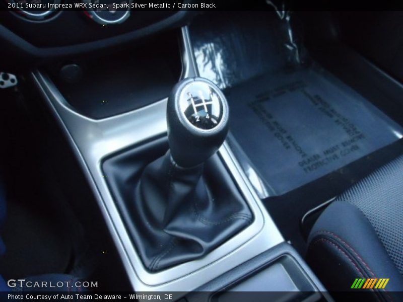  2011 Impreza WRX Sedan 5 Speed Manual Shifter