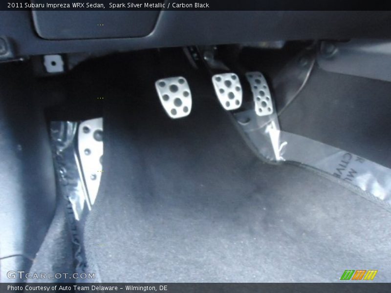 Spark Silver Metallic / Carbon Black 2011 Subaru Impreza WRX Sedan
