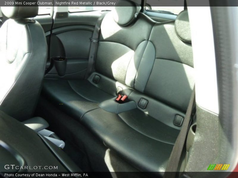 Nightfire Red Metallic / Black/Grey 2009 Mini Cooper Clubman