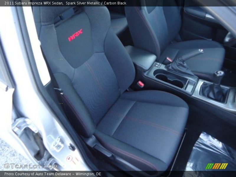 Front Seat of 2011 Impreza WRX Sedan