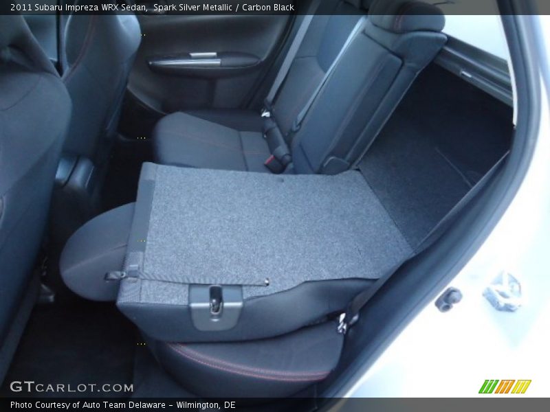  2011 Impreza WRX Sedan Carbon Black Interior