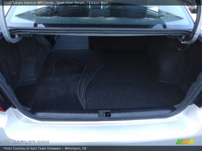  2011 Impreza WRX Sedan Trunk