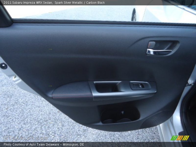 Spark Silver Metallic / Carbon Black 2011 Subaru Impreza WRX Sedan