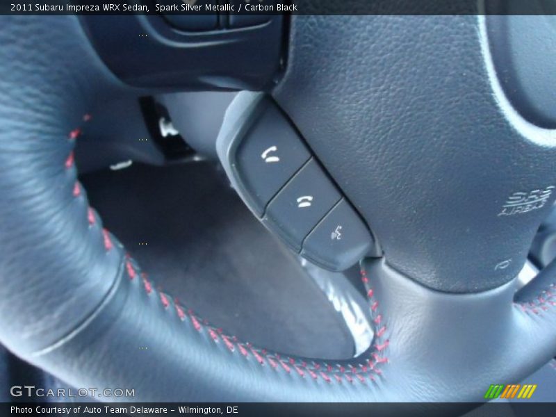 Spark Silver Metallic / Carbon Black 2011 Subaru Impreza WRX Sedan