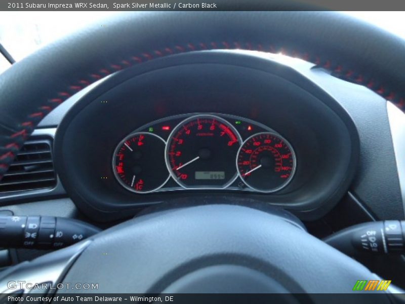 Spark Silver Metallic / Carbon Black 2011 Subaru Impreza WRX Sedan