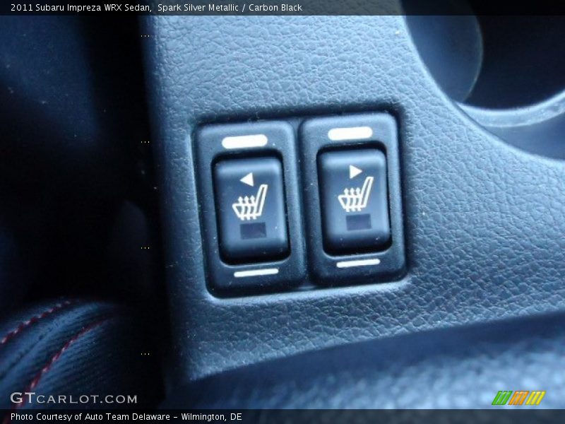 Spark Silver Metallic / Carbon Black 2011 Subaru Impreza WRX Sedan