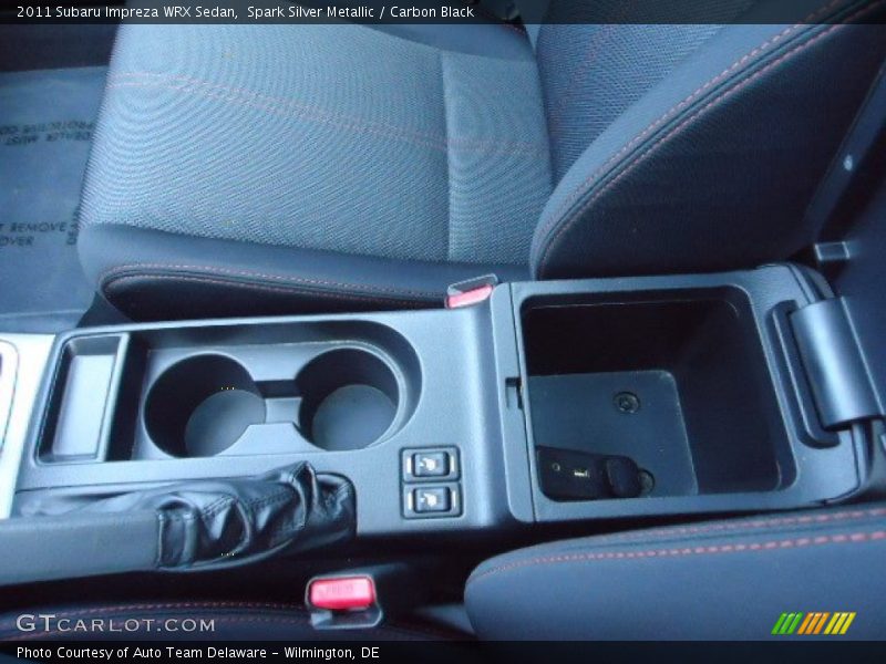 Spark Silver Metallic / Carbon Black 2011 Subaru Impreza WRX Sedan