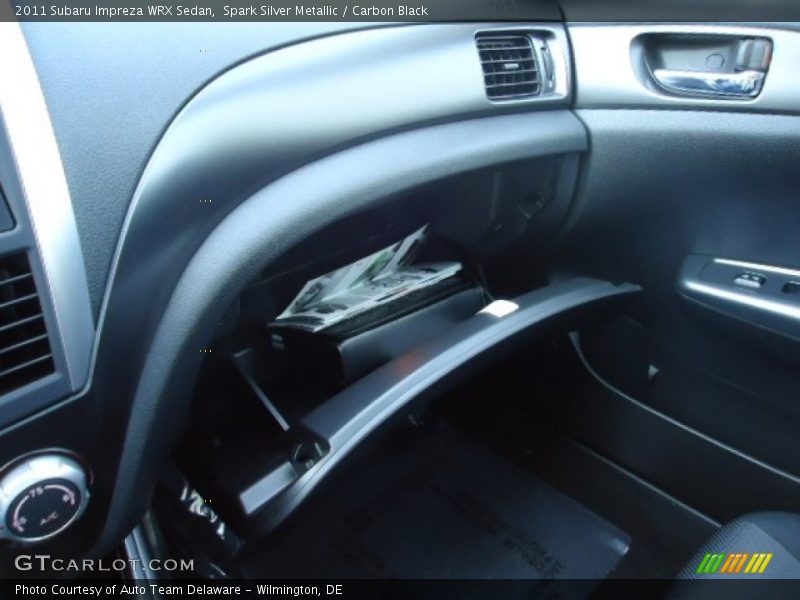 Spark Silver Metallic / Carbon Black 2011 Subaru Impreza WRX Sedan