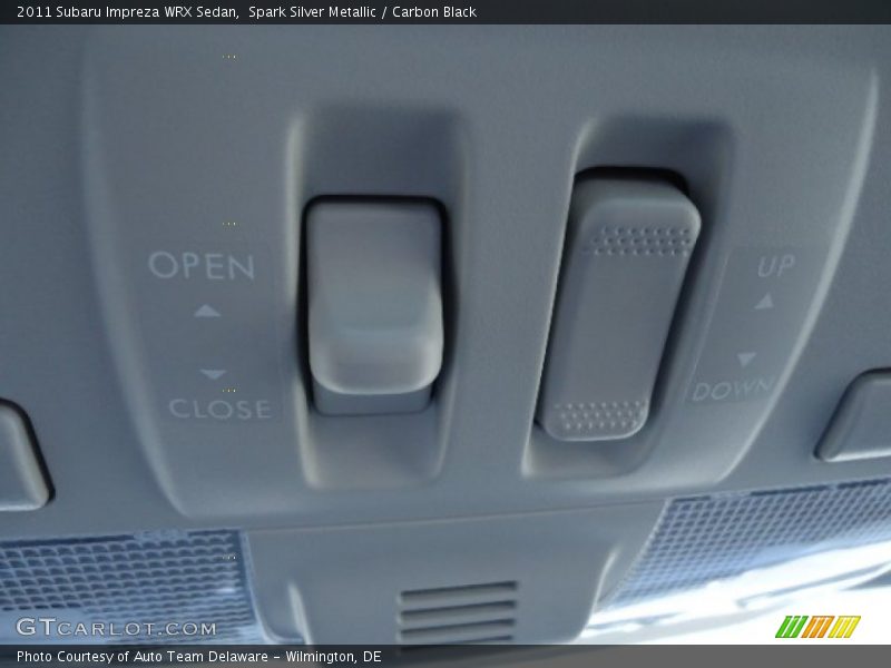 Spark Silver Metallic / Carbon Black 2011 Subaru Impreza WRX Sedan