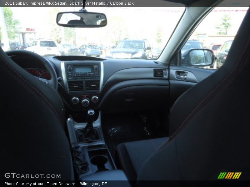 Spark Silver Metallic / Carbon Black 2011 Subaru Impreza WRX Sedan