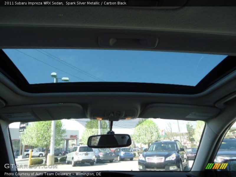 Spark Silver Metallic / Carbon Black 2011 Subaru Impreza WRX Sedan