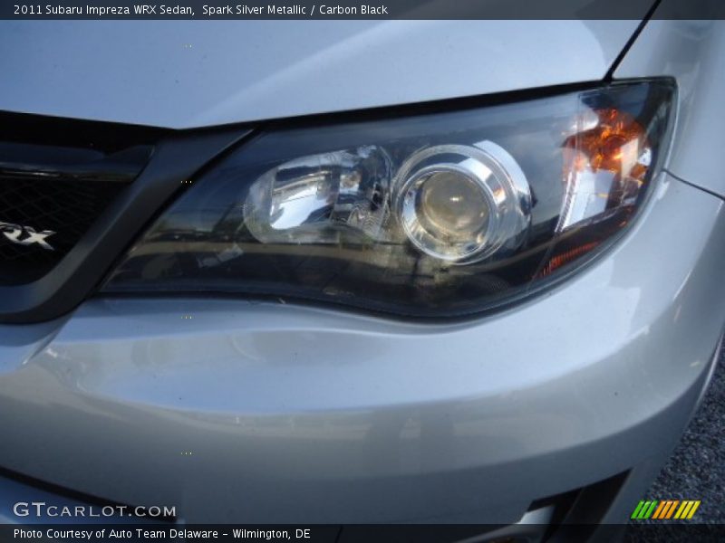 Spark Silver Metallic / Carbon Black 2011 Subaru Impreza WRX Sedan