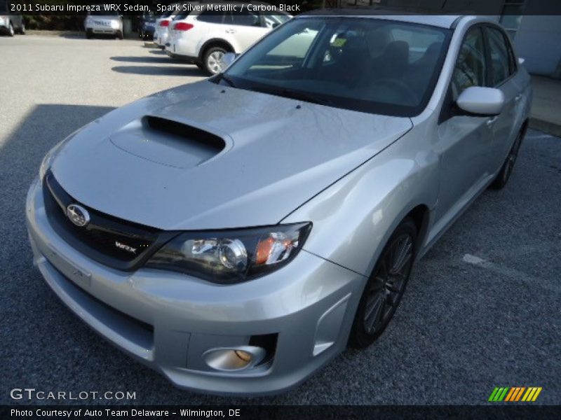 Spark Silver Metallic / Carbon Black 2011 Subaru Impreza WRX Sedan