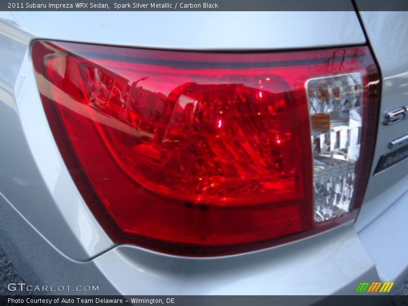 Spark Silver Metallic / Carbon Black 2011 Subaru Impreza WRX Sedan