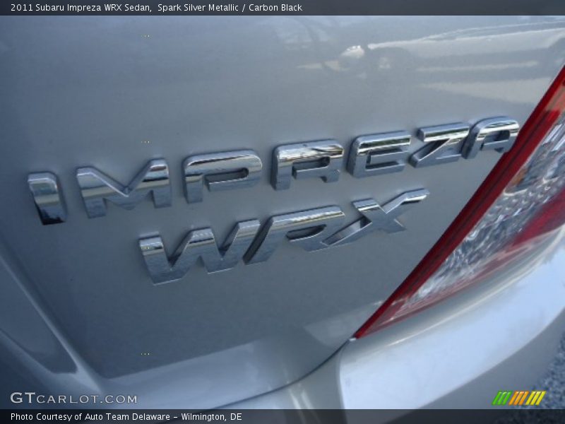 Spark Silver Metallic / Carbon Black 2011 Subaru Impreza WRX Sedan