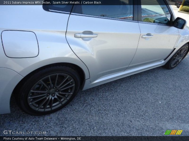 Spark Silver Metallic / Carbon Black 2011 Subaru Impreza WRX Sedan