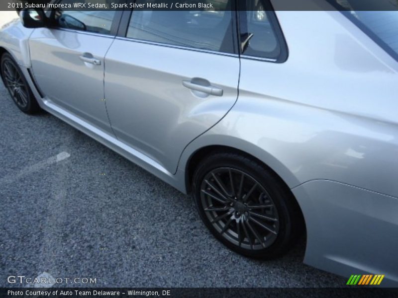 Spark Silver Metallic / Carbon Black 2011 Subaru Impreza WRX Sedan