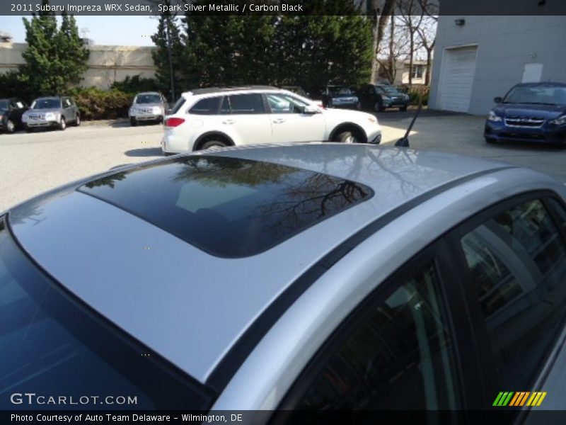 Spark Silver Metallic / Carbon Black 2011 Subaru Impreza WRX Sedan
