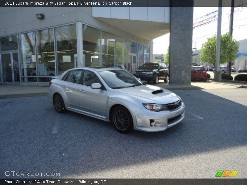 Spark Silver Metallic / Carbon Black 2011 Subaru Impreza WRX Sedan
