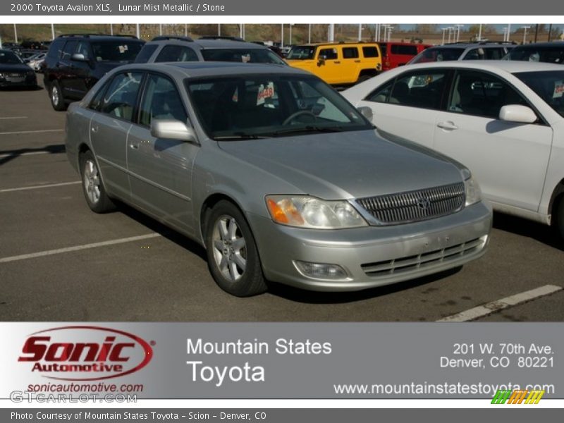 Lunar Mist Metallic / Stone 2000 Toyota Avalon XLS