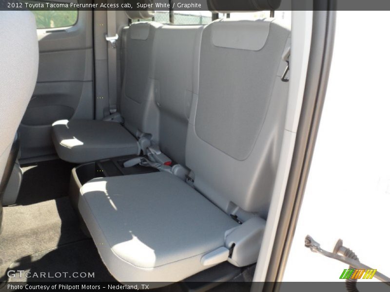 Super White / Graphite 2012 Toyota Tacoma Prerunner Access cab
