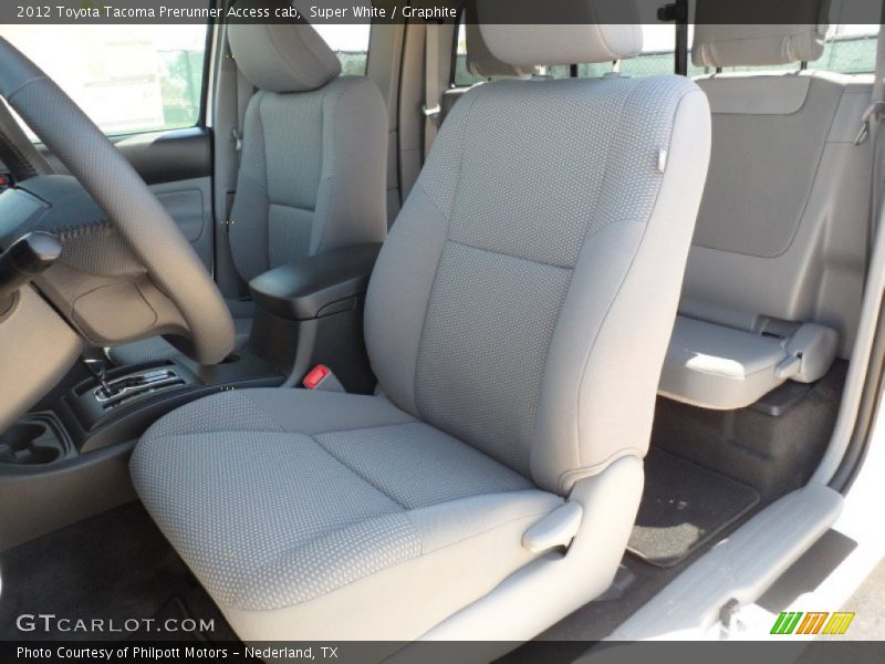 Super White / Graphite 2012 Toyota Tacoma Prerunner Access cab