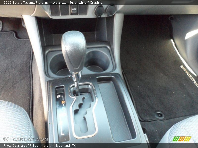 Super White / Graphite 2012 Toyota Tacoma Prerunner Access cab