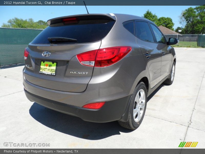 Chai Bronze / Taupe 2012 Hyundai Tucson GL