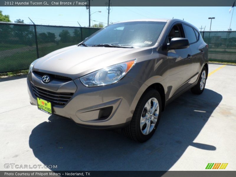 Chai Bronze / Taupe 2012 Hyundai Tucson GL