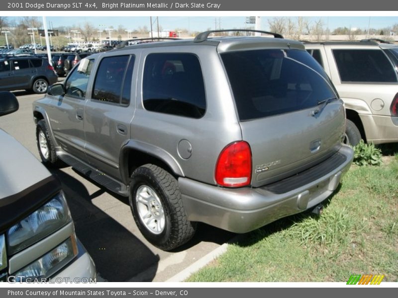 Bright Platinum Metallic / Dark Slate Gray 2001 Dodge Durango SLT 4x4