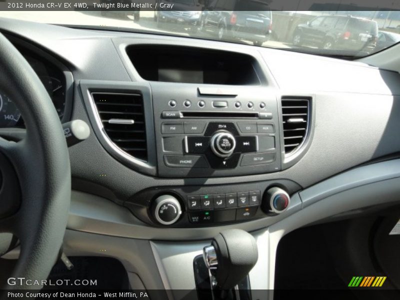 Twilight Blue Metallic / Gray 2012 Honda CR-V EX 4WD