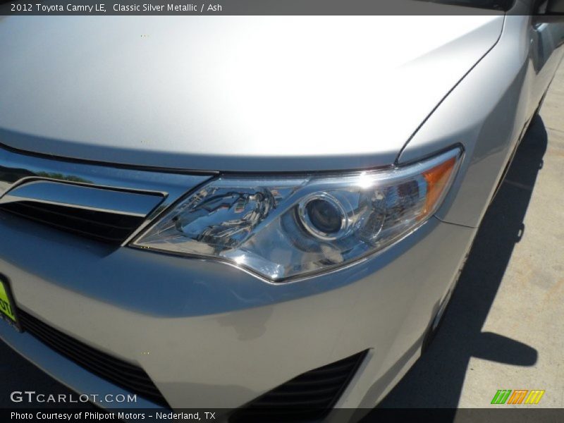 Classic Silver Metallic / Ash 2012 Toyota Camry LE