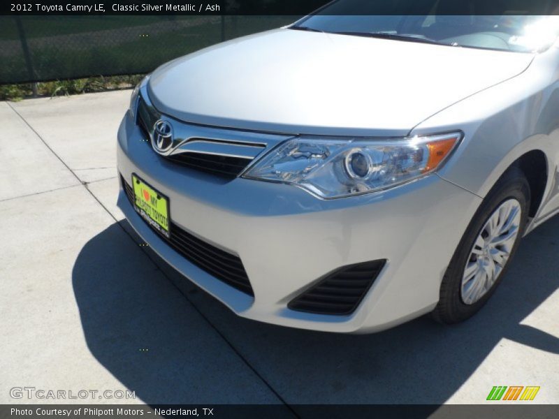 Classic Silver Metallic / Ash 2012 Toyota Camry LE