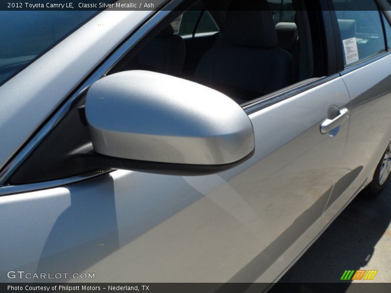 Classic Silver Metallic / Ash 2012 Toyota Camry LE