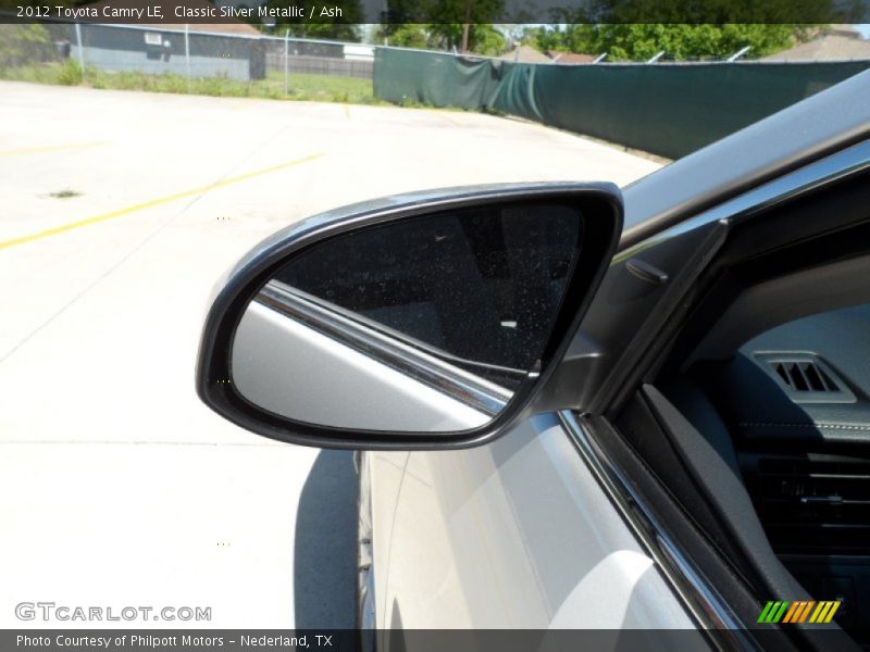 Classic Silver Metallic / Ash 2012 Toyota Camry LE