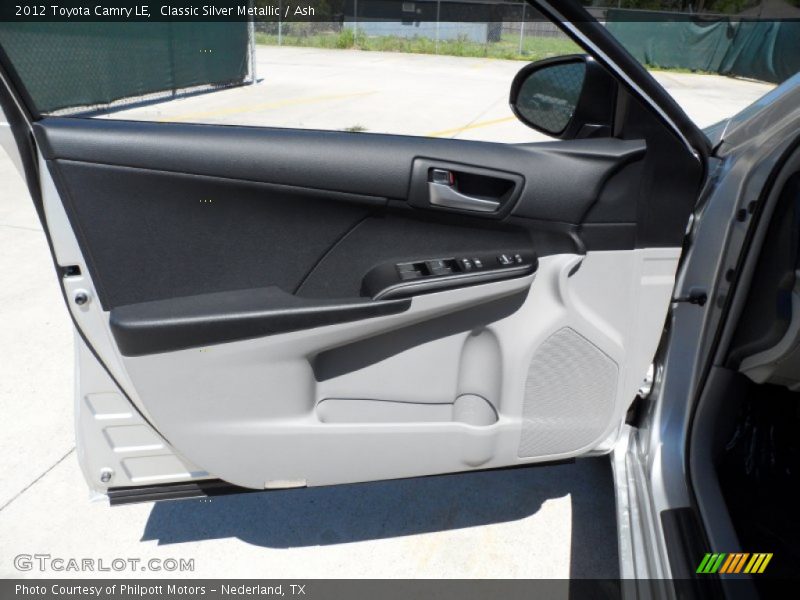 Classic Silver Metallic / Ash 2012 Toyota Camry LE