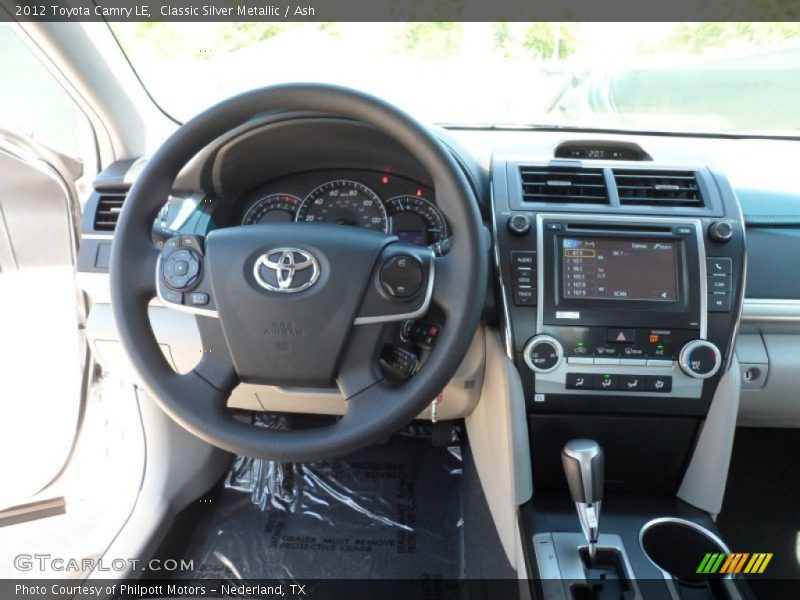 Classic Silver Metallic / Ash 2012 Toyota Camry LE