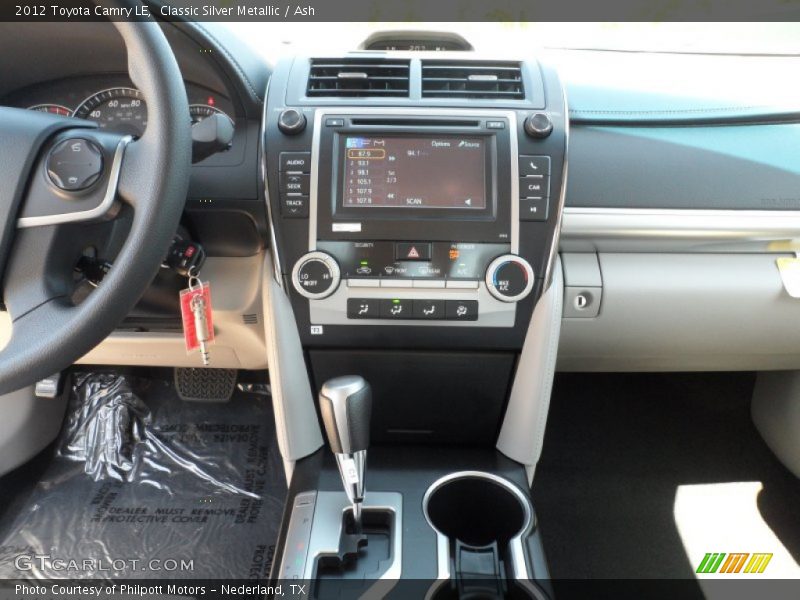 Classic Silver Metallic / Ash 2012 Toyota Camry LE