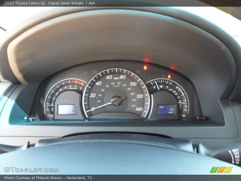 Classic Silver Metallic / Ash 2012 Toyota Camry LE