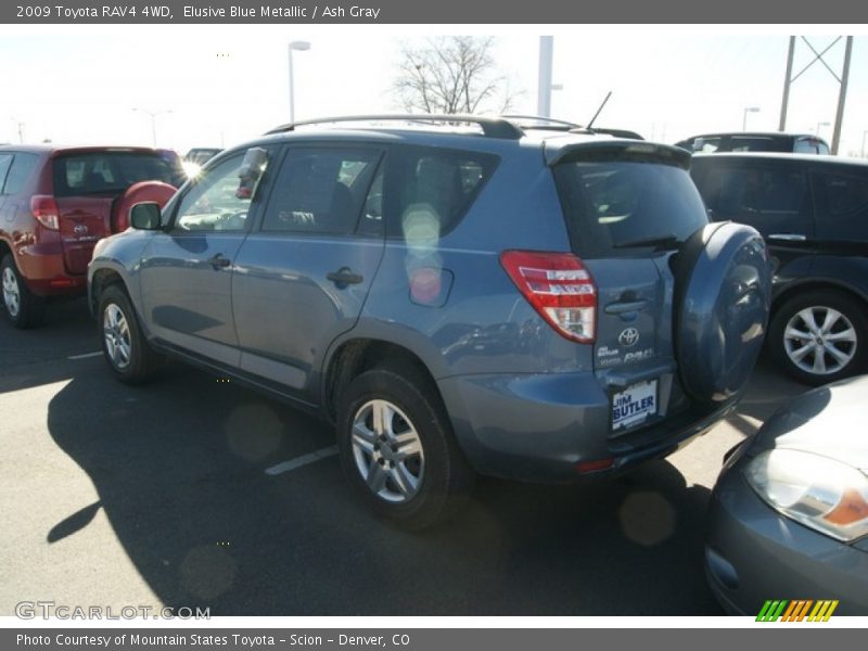 Elusive Blue Metallic / Ash Gray 2009 Toyota RAV4 4WD
