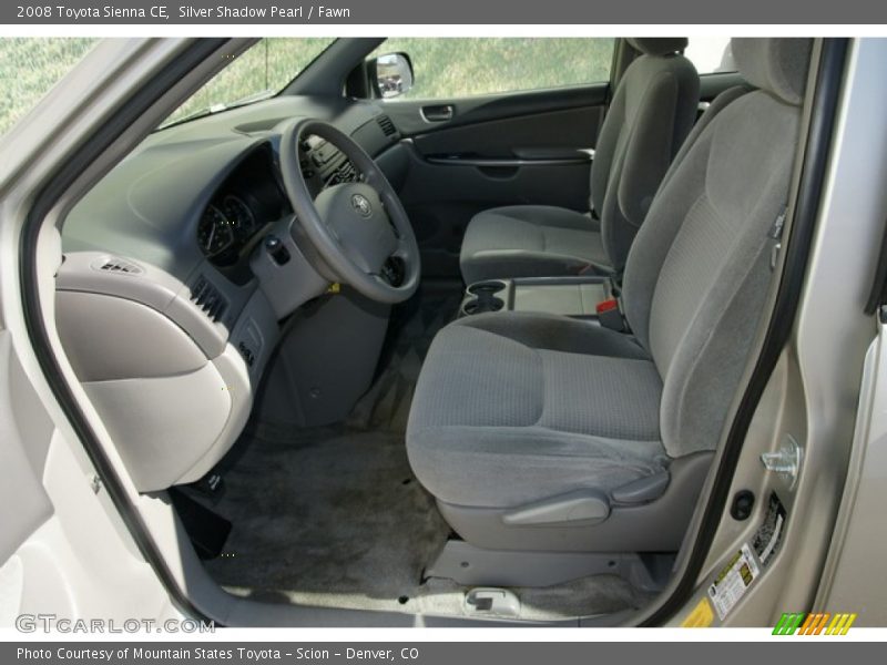 Silver Shadow Pearl / Fawn 2008 Toyota Sienna CE