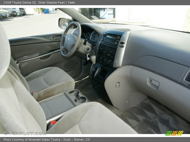 Silver Shadow Pearl / Fawn 2008 Toyota Sienna CE
