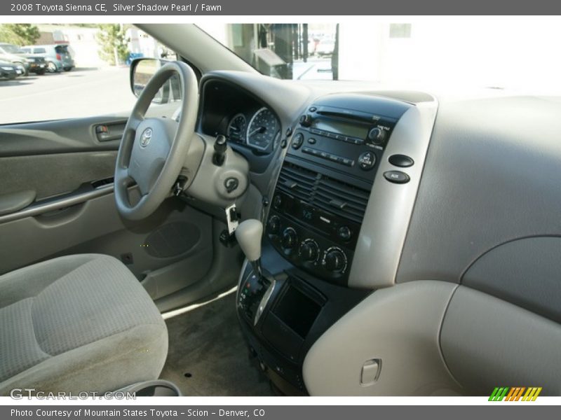 Silver Shadow Pearl / Fawn 2008 Toyota Sienna CE