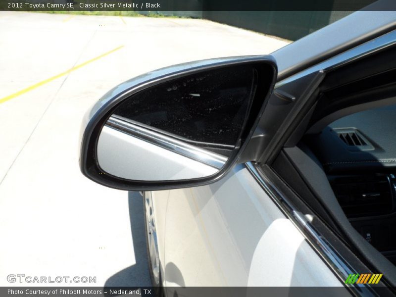 Classic Silver Metallic / Black 2012 Toyota Camry SE