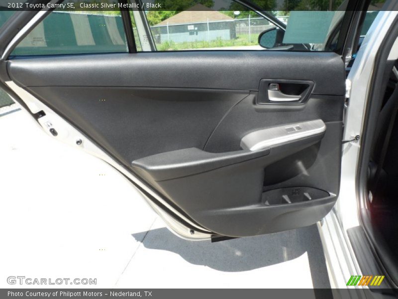 Classic Silver Metallic / Black 2012 Toyota Camry SE